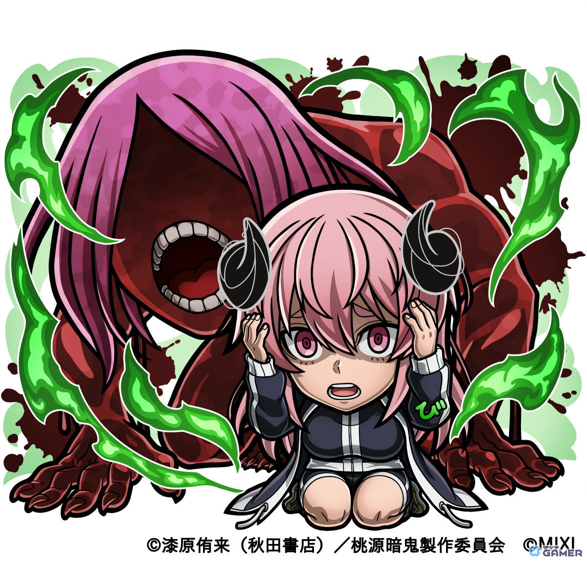 「コトダマン」とTVアニメ「桃源暗鬼」が初コラボ!四季・無人・迅ら人気キャラが9月24日より登場の画像