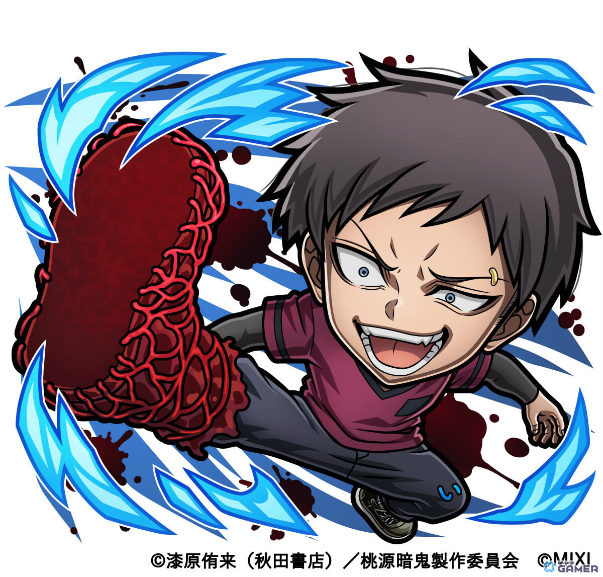 「コトダマン」とTVアニメ「桃源暗鬼」が初コラボ!四季・無人・迅ら人気キャラが9月24日より登場の画像