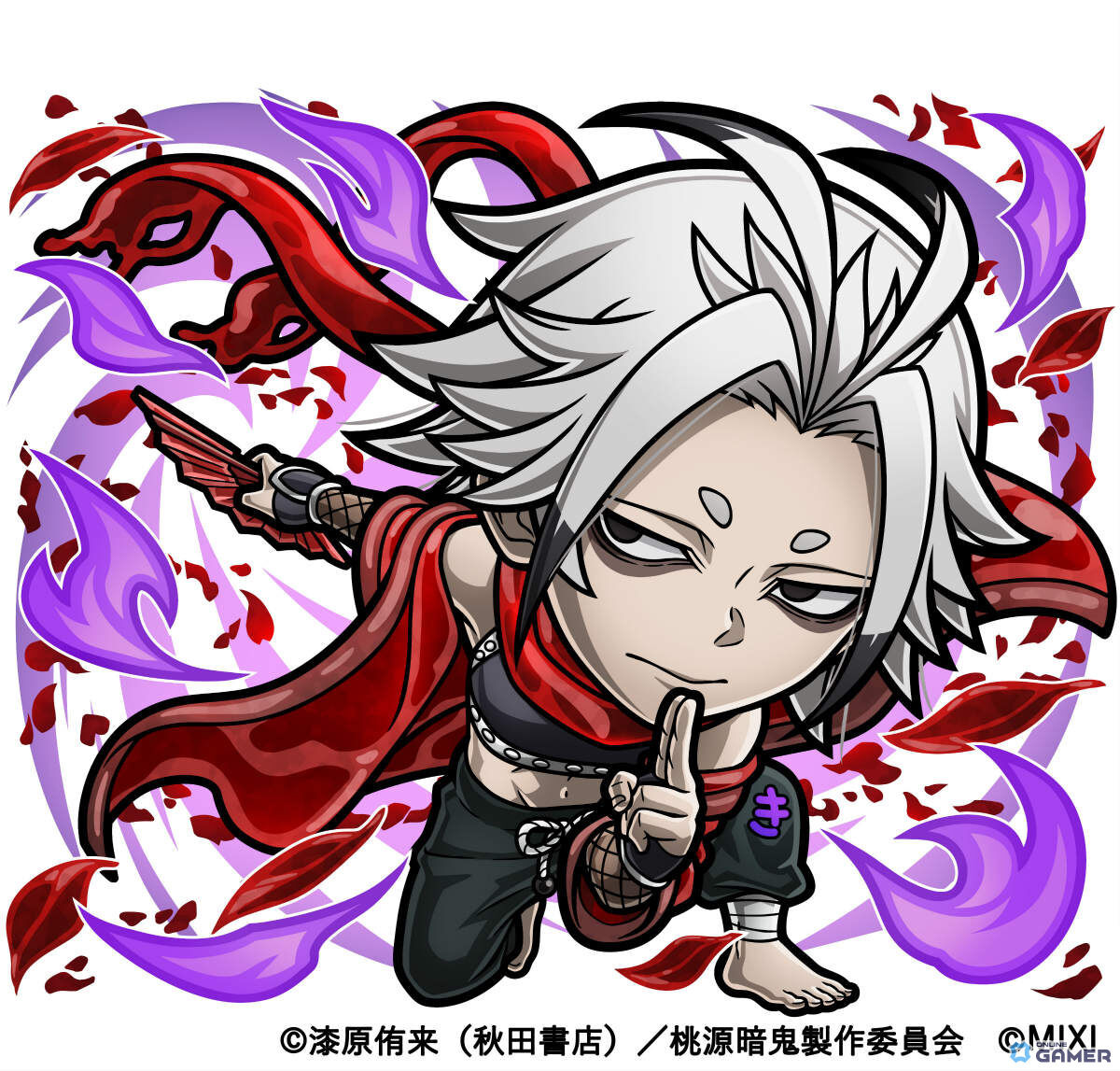 「コトダマン」とTVアニメ「桃源暗鬼」が初コラボ!四季・無人・迅ら人気キャラが9月24日より登場の画像