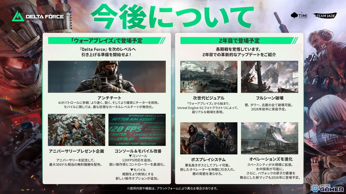 「Delta Force」新シーズン“ウォーアブレイズ”開幕!MGSΔ&ソウとの大型コラボも実現の画像