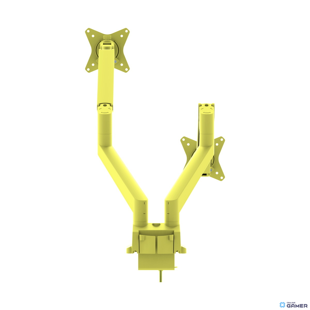 Pixio、初のイエローカラー製品を発表！23.8インチ200Hzゲーミングモニターとモニターアームが登場の画像