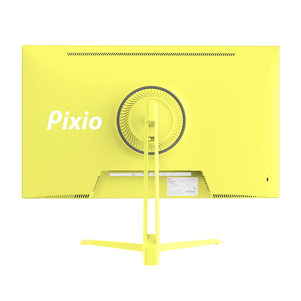 Pixio、初のイエローカラー製品を発表！23.8インチ200Hzゲーミングモニターとモニターアームが登場の画像