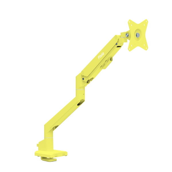 Pixio、初のイエローカラー製品を発表！23.8インチ200Hzゲーミングモニターとモニターアームが登場の画像