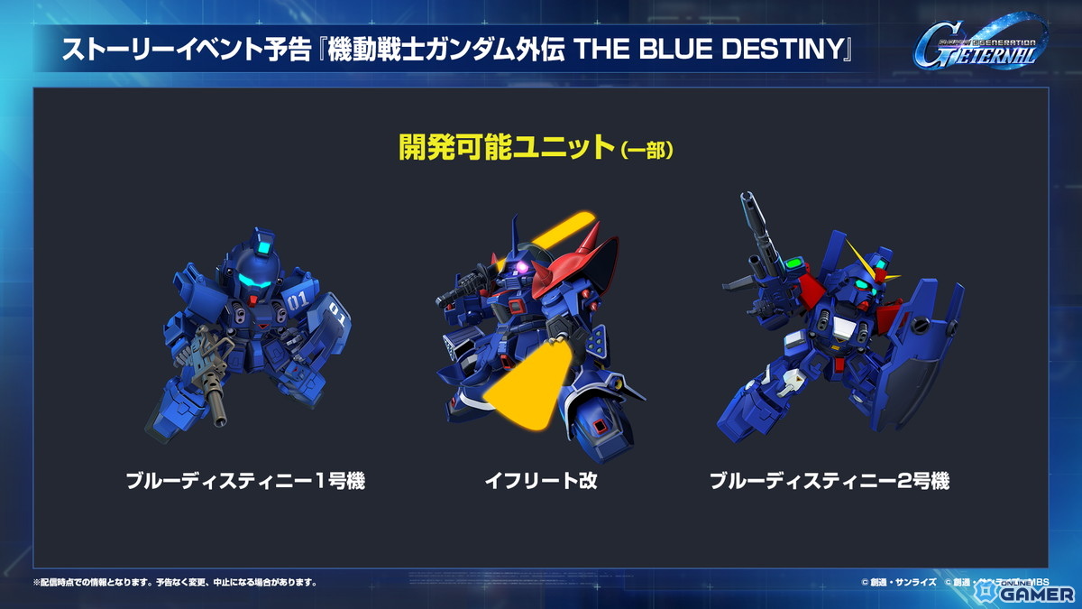 「SDガンダム ジージェネエターナル」メインステージに「機動戦士ガンダムUC」と「機動武闘伝Gガンダム」が9月30日に追加！の画像