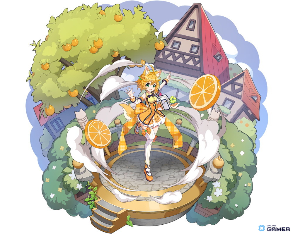 「ReOath-巨神と誓女 外典」×「ふるーつふるきゅーと！」コラボ開催！限定誓女「みかん」「アボカド」登場の画像