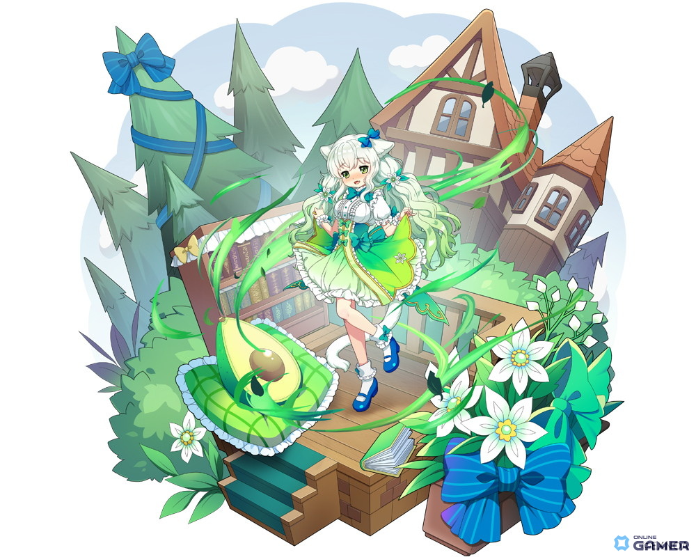 「ReOath-巨神と誓女 外典」×「ふるーつふるきゅーと！」コラボ開催！限定誓女「みかん」「アボカド」登場の画像