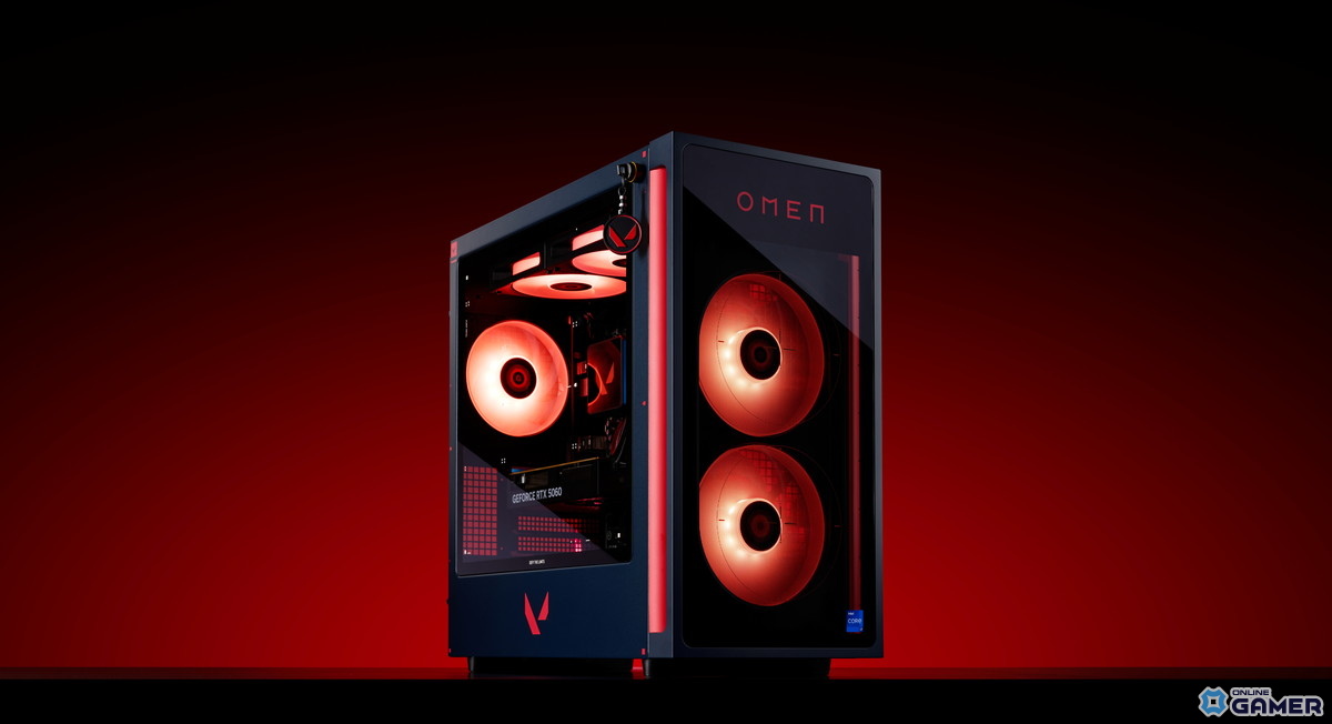 VALORANT仕様のゲーミングデスクトップ「OMEN 35L Limited Edition」が登場の画像
