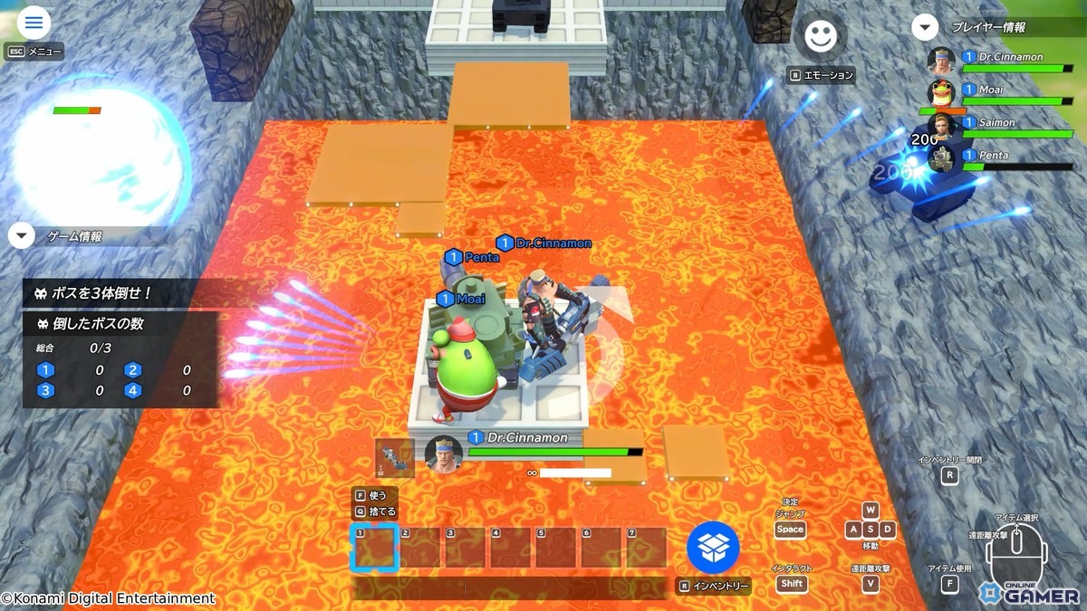 KONAMI新プロジェクト「ワイワイワールド Craft（仮）」始動！誰でも気軽にゲームづくりの画像