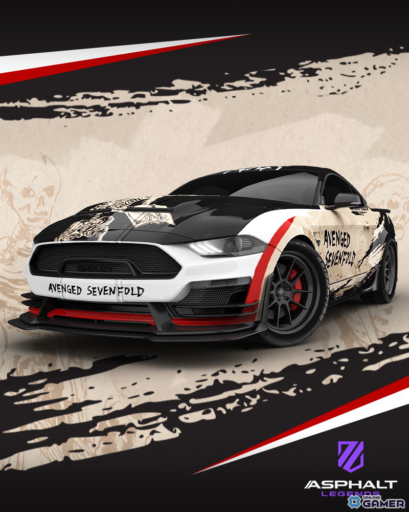 「アスファルト:Legends」でメタルバンドAvenged Sevenfoldとのコラボイベント「Pleins feux」開催の画像