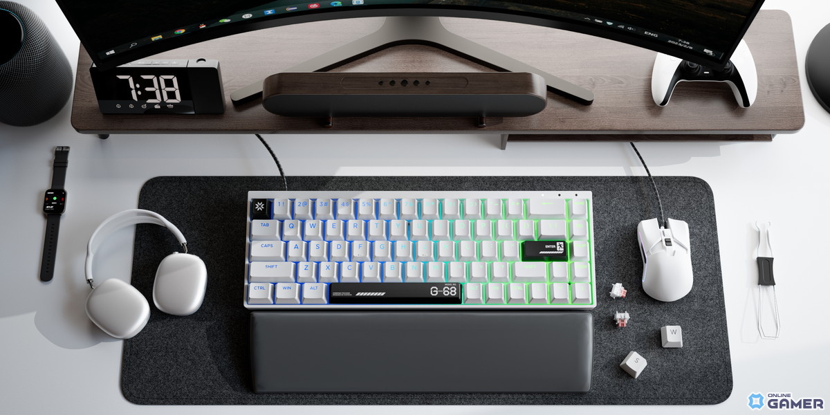 Syntech、ゲーミングキーボード「Chronos 68 Rapid Trigger Magnetic Keyboard」を国内販売開始の画像