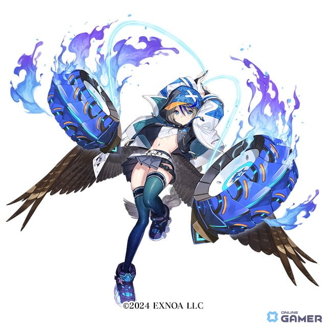 「ANGELICA ASTER」登録者数100万人突破!最大100連ガチャや新キャラ「ナイトホーク」登場の画像