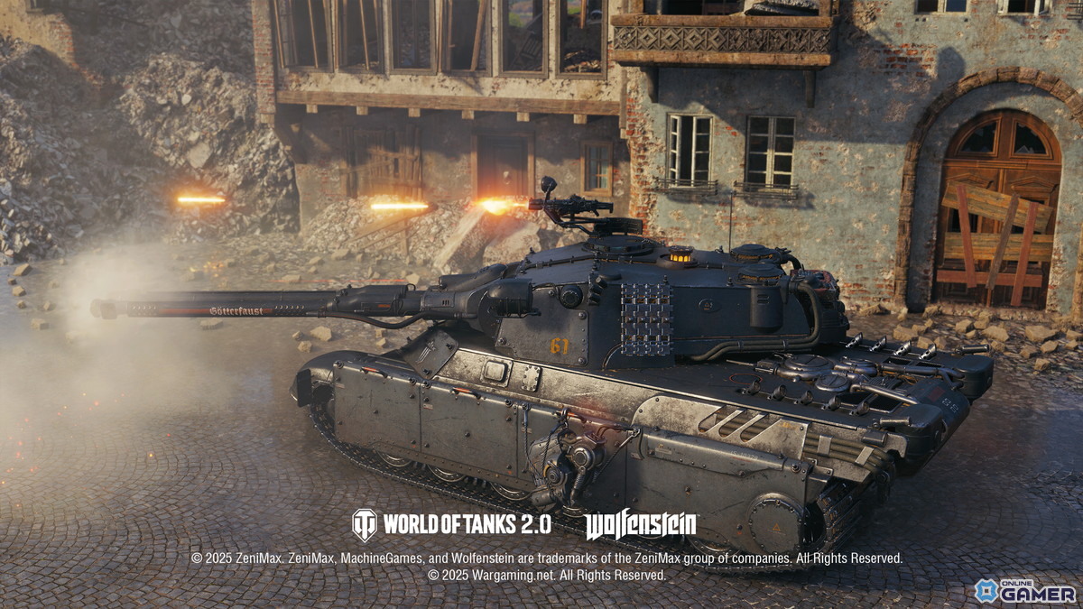 「World of Tanks」に「Wolfenstein」が参戦！限定バトルパスでZwilling重戦車や特別搭乗員を入手可能の画像