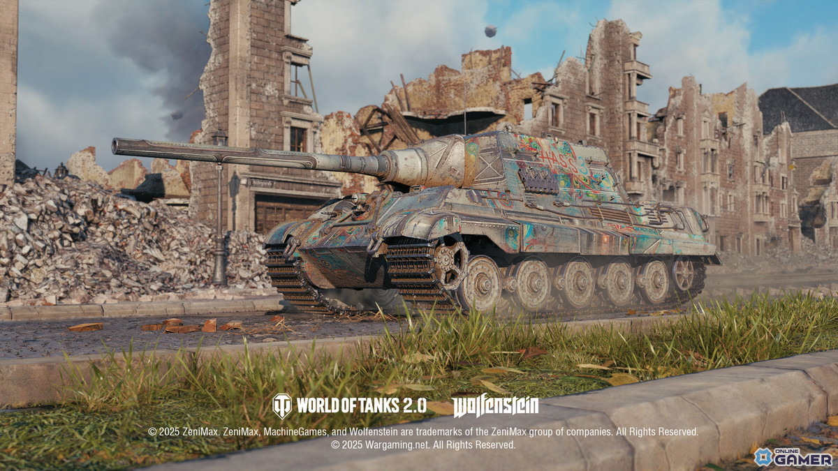 「World of Tanks」に「Wolfenstein」が参戦！限定バトルパスでZwilling重戦車や特別搭乗員を入手可能の画像