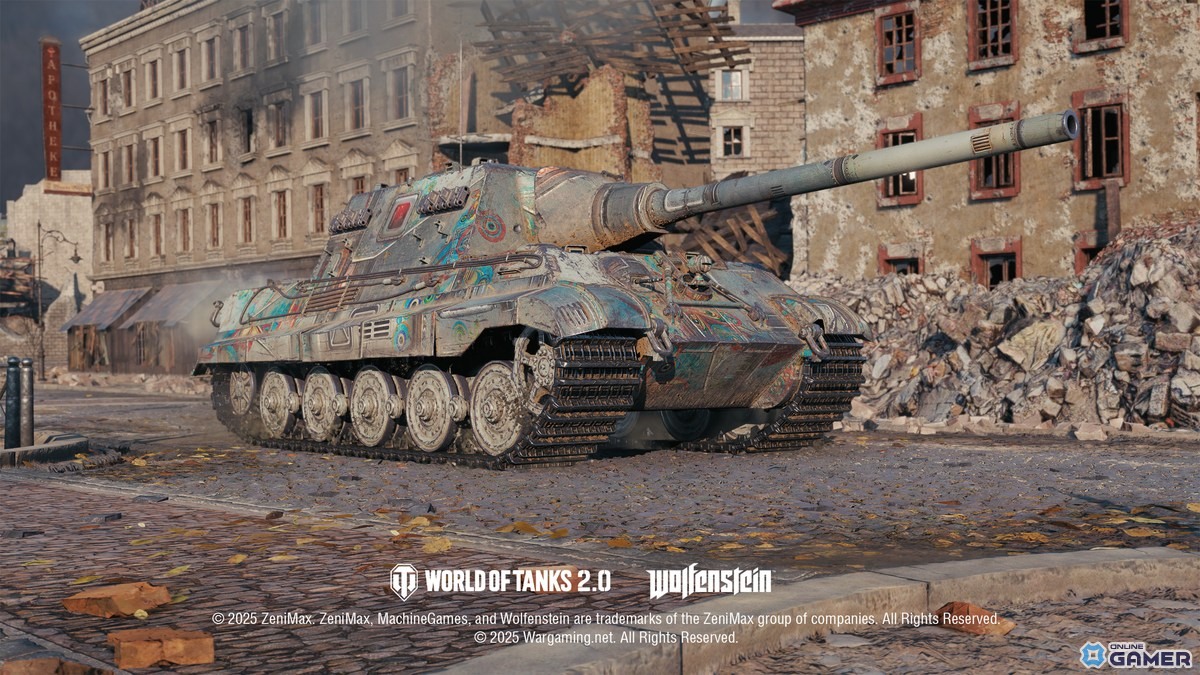 「World of Tanks」に「Wolfenstein」が参戦!限定バトルパスでZwilling重戦車や特別搭乗員を入手可能の画像