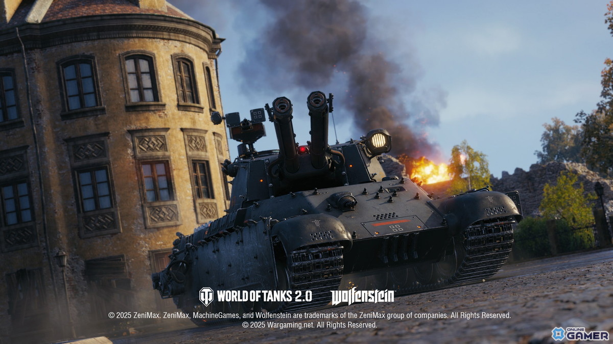 「World of Tanks」に「Wolfenstein」が参戦!限定バトルパスでZwilling重戦車や特別搭乗員を入手可能の画像