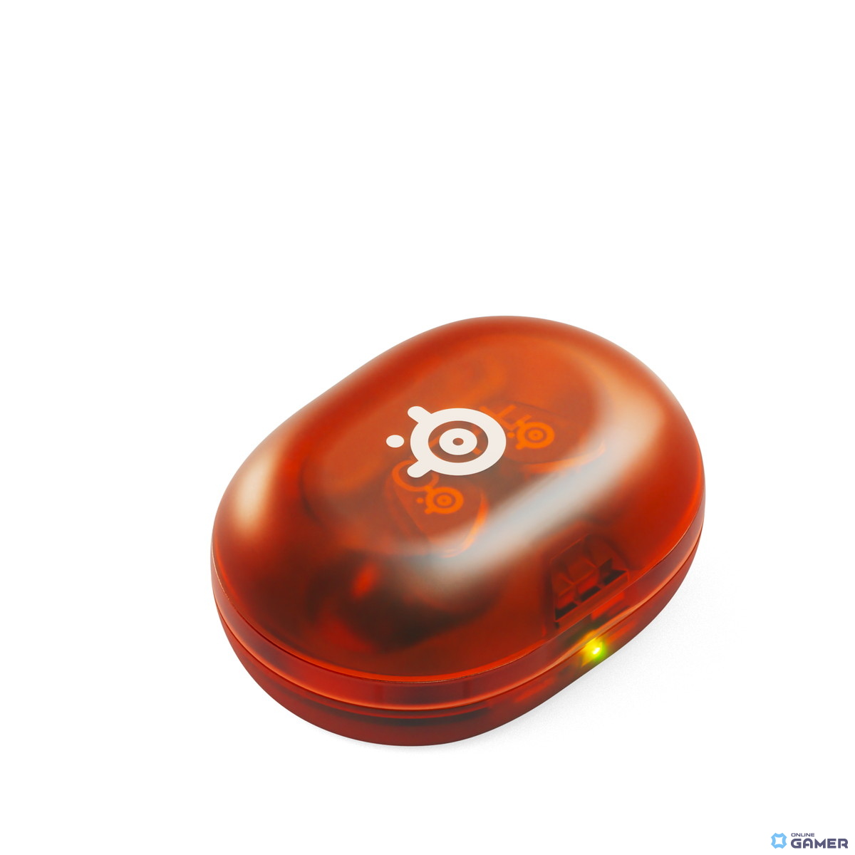 SteelSeries「Arctis GameBuds Glorange」数量限定発売！eスポーツ仕様の完全ワイヤレスイヤホン新色スケルトンモデルの画像