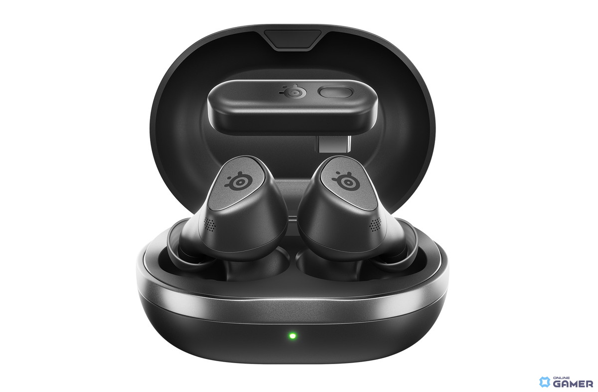 SteelSeries「Arctis GameBuds Glorange」数量限定発売!eスポーツ仕様の完全ワイヤレスイヤホン新色スケルトンモデルの画像