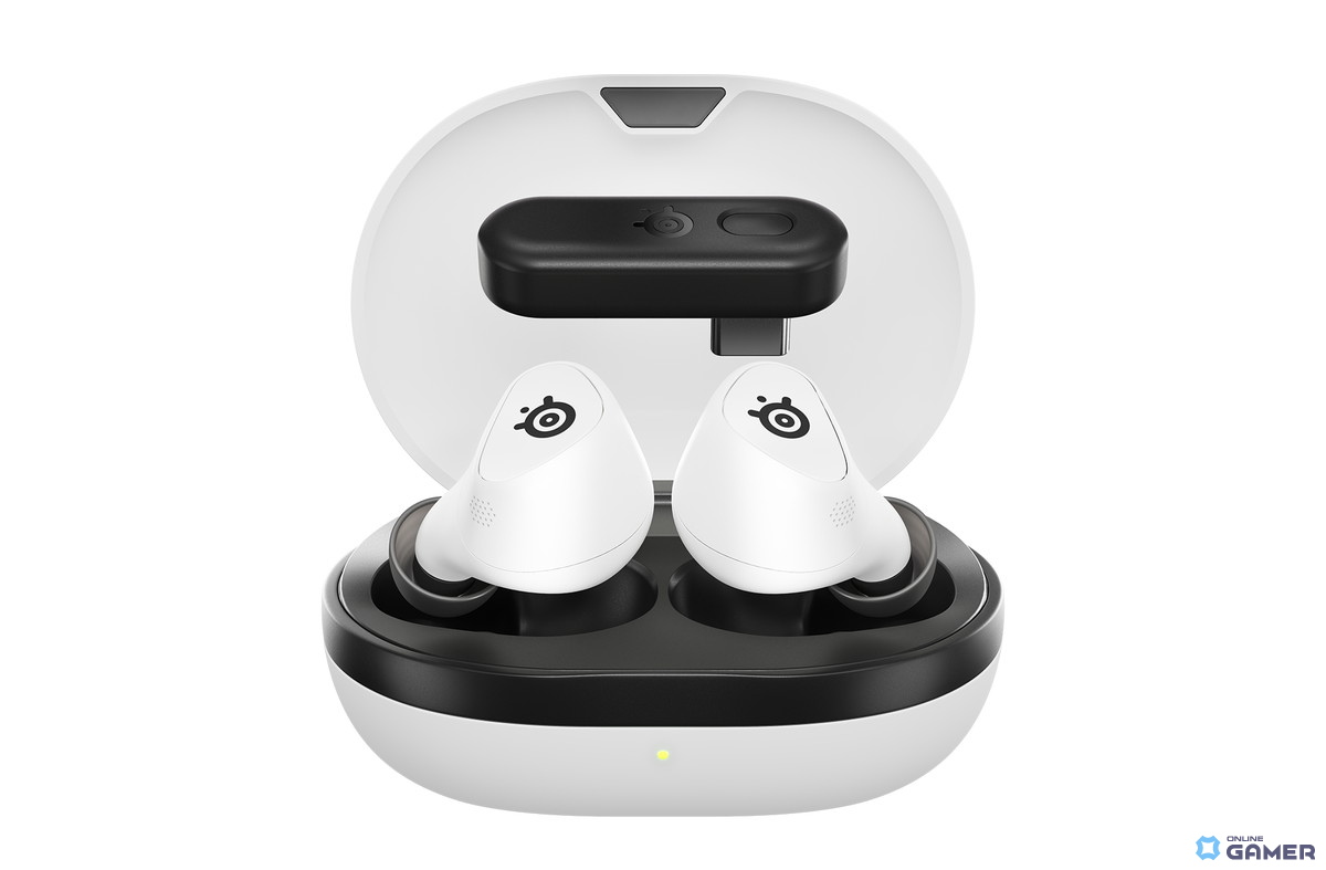 SteelSeries「Arctis GameBuds Glorange」数量限定発売!eスポーツ仕様の完全ワイヤレスイヤホン新色スケルトンモデルの画像