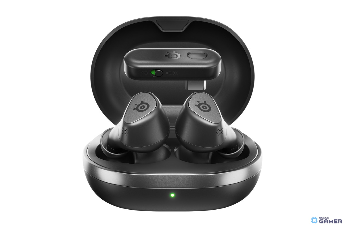 SteelSeries「Arctis GameBuds Glorange」数量限定発売!eスポーツ仕様の完全ワイヤレスイヤホン新色スケルトンモデルの画像