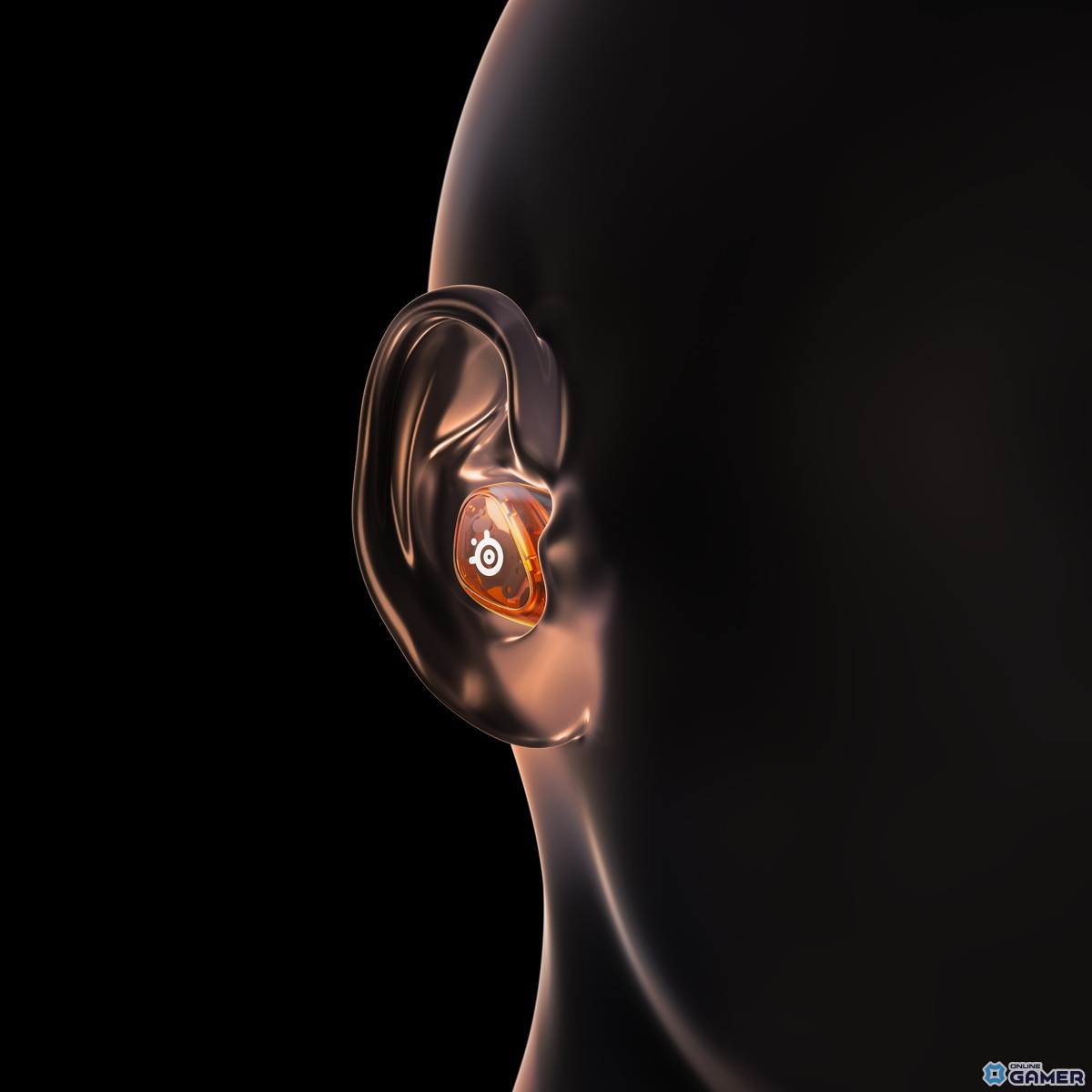 SteelSeries「Arctis GameBuds Glorange」数量限定発売!eスポーツ仕様の完全ワイヤレスイヤホン新色スケルトンモデルの画像