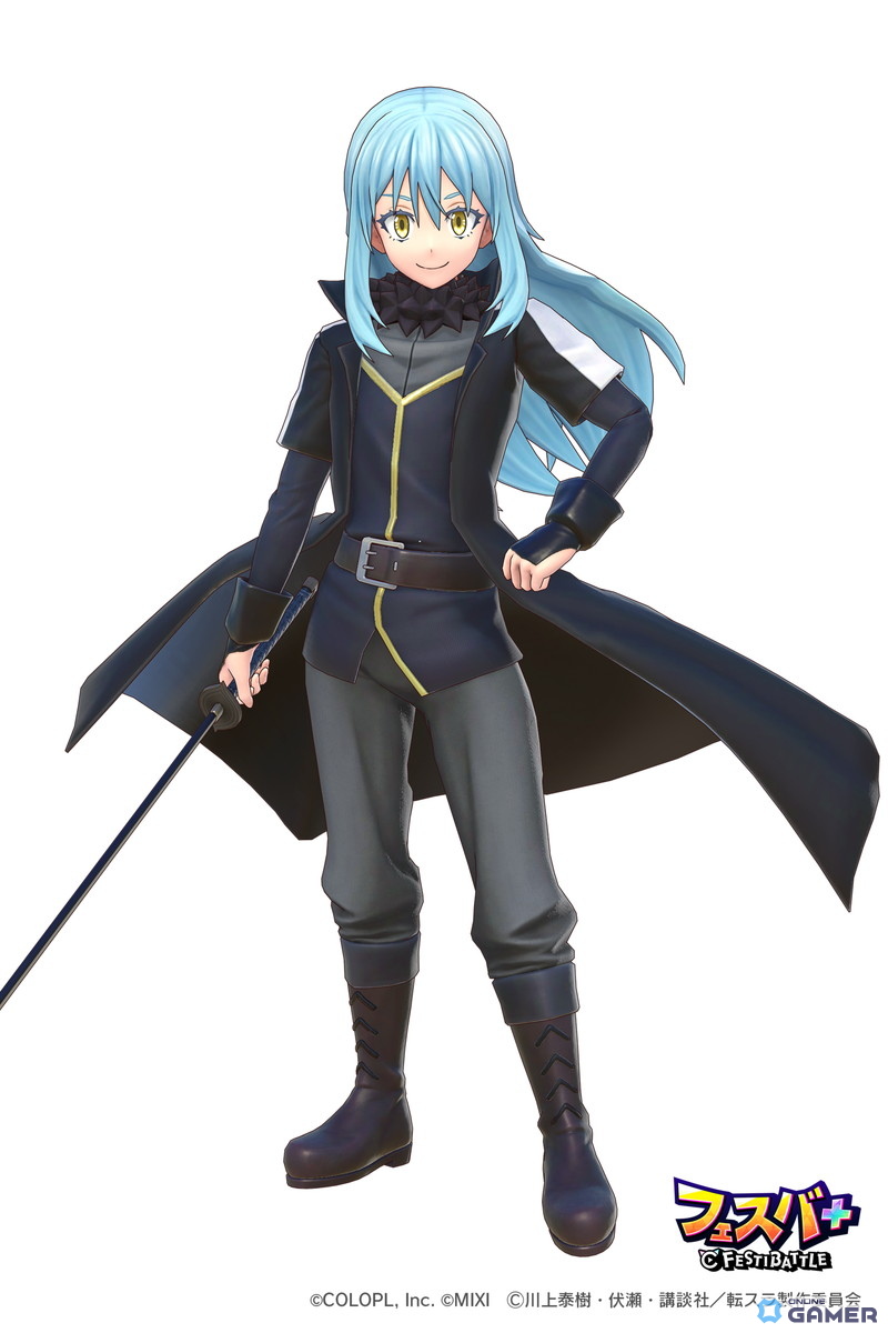 「フェスバ+」×「転スラ」コラボ開始!リムル(CV:岡咲美保)が新ヒーローとして参戦の画像