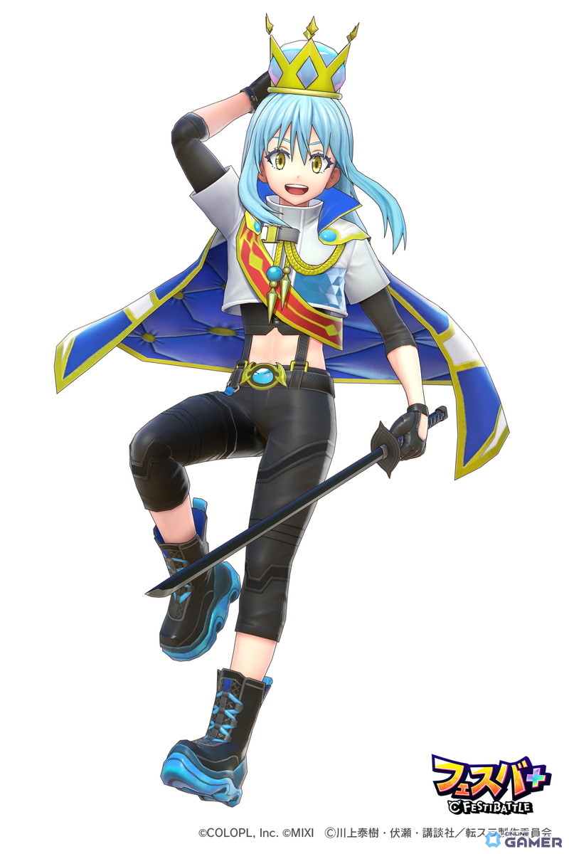 「フェスバ+」×「転スラ」コラボ開始!リムル(CV:岡咲美保)が新ヒーローとして参戦の画像