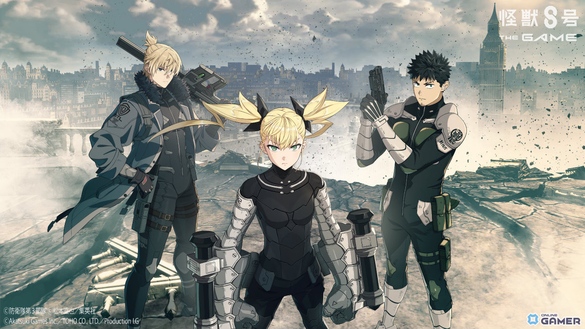 「怪獣8号 THE GAME」Steam版が配信開始!メインストーリー4章「ロンドン防衛作戦」と新★5キャラ登場の画像