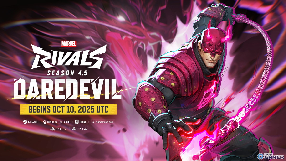 「マーベル・ライバルズ」シーズン4.5が10月10日開幕!新ヒーロー「デアデビル」参戦の画像