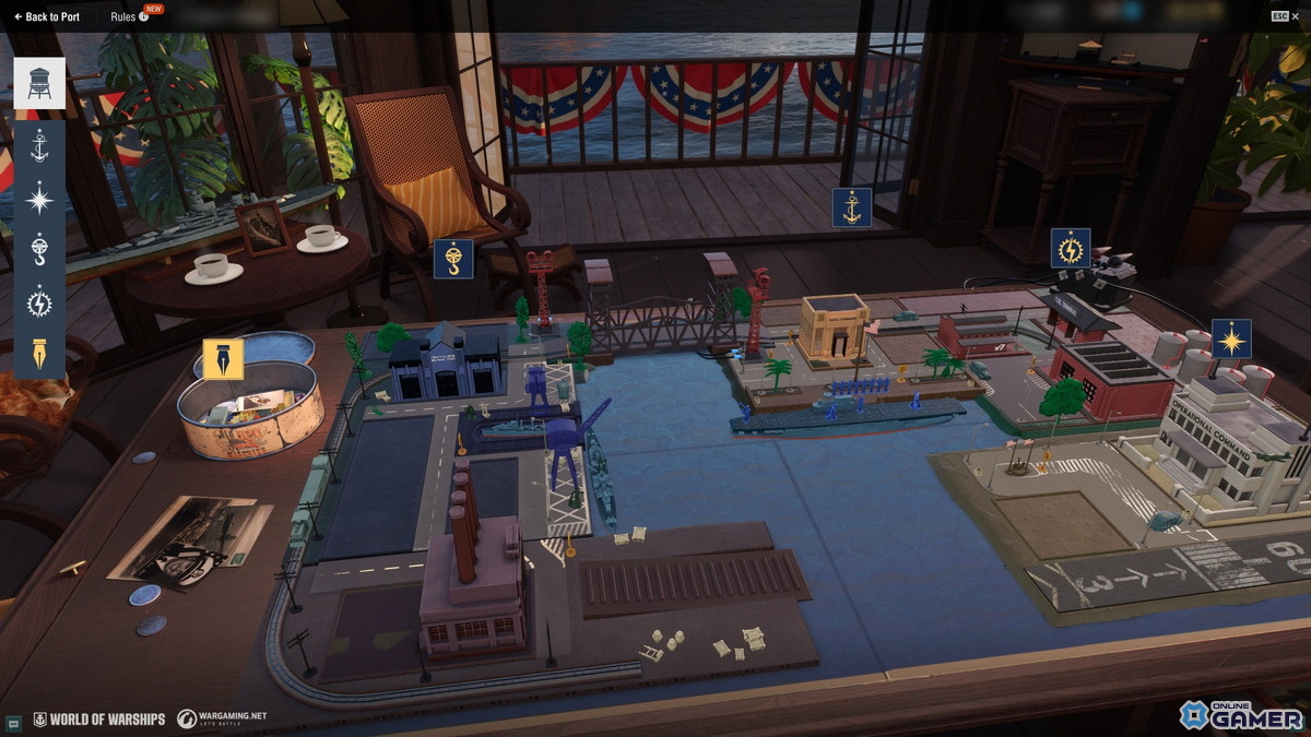 「World of Warships」アメリカ海軍250周年記念！リバティ・ハーバーやLüshun Bの造船イベント実装の画像