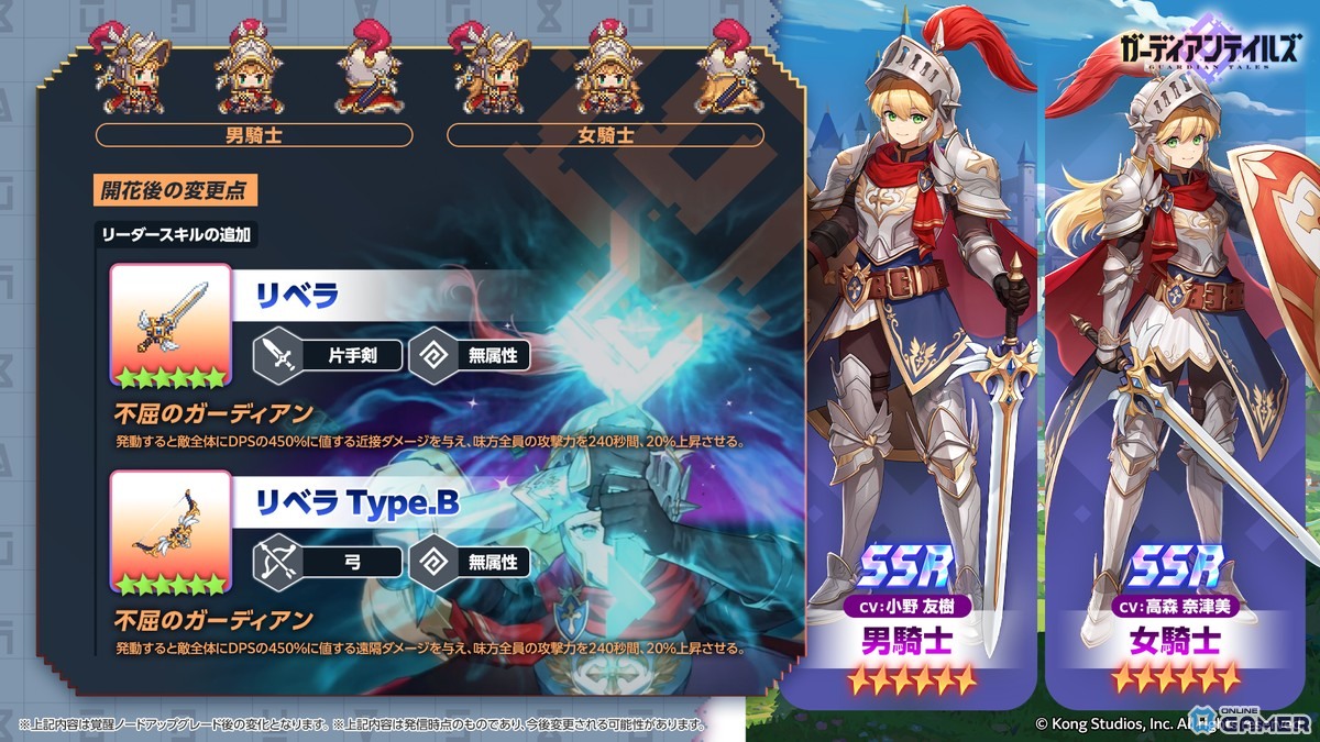 魔法少女「ハルカ(CV:桑原由気)」日本先行実装!「ガーディアンテイルズ」4周年アップデート情報の画像