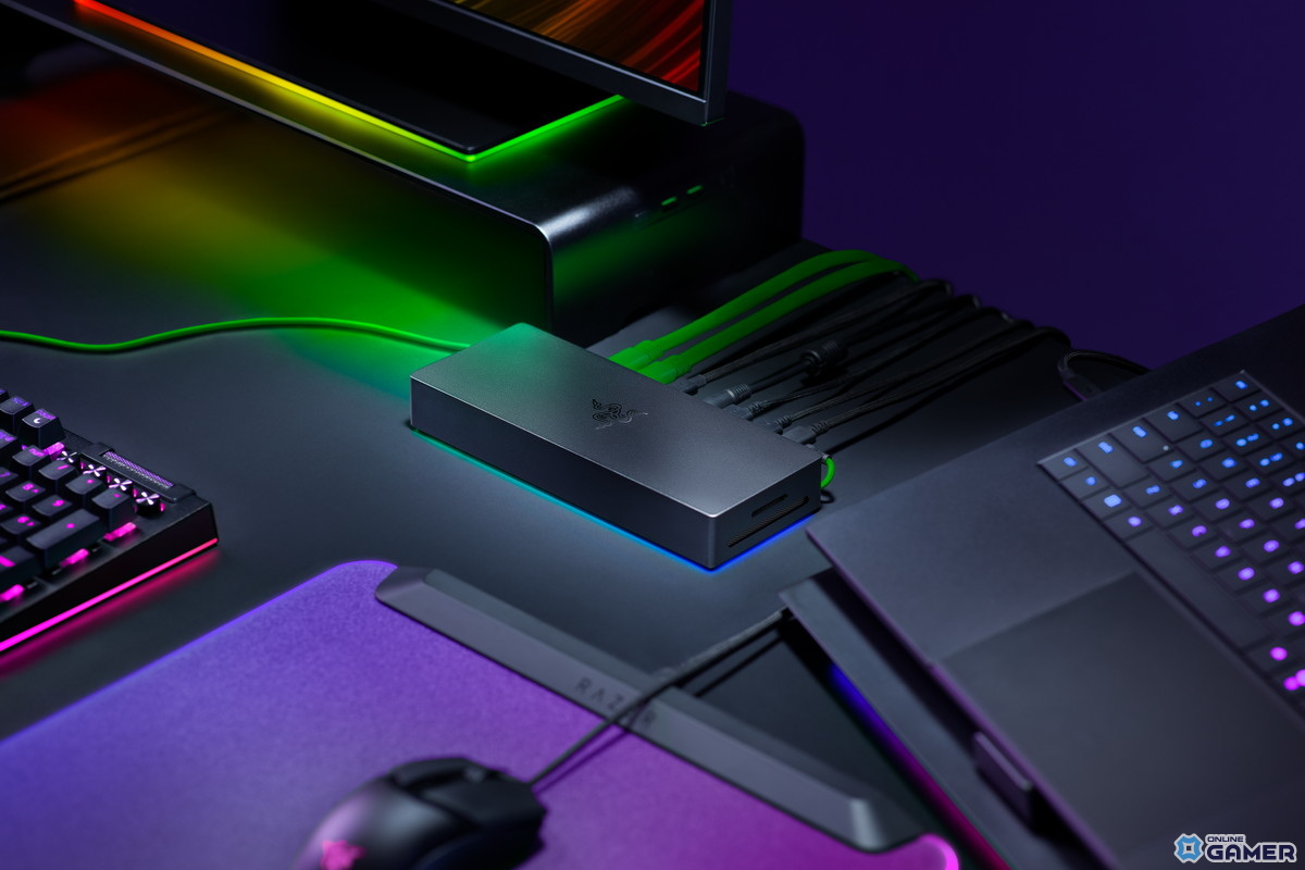 Razer、Thunderbolt 5対応の最新アクセサリー「Razer Thunderbolt 5 Dock Chroma」と「Razer Core X V2」を発表の画像