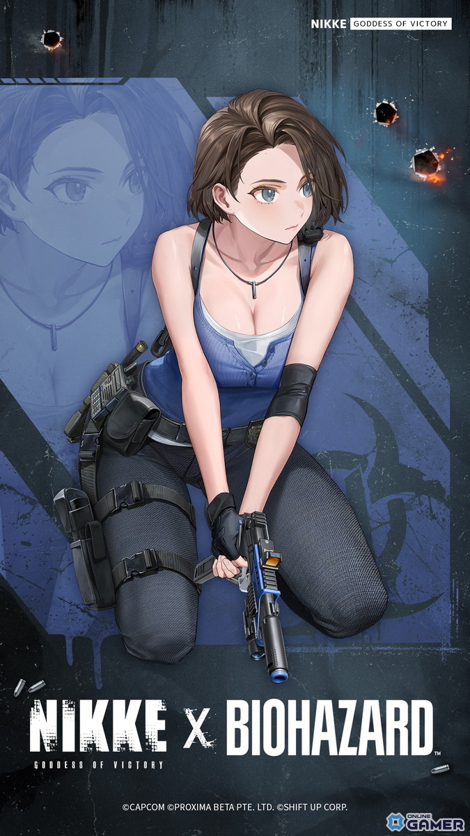 「勝利の女神：NIKKE」×「BIOHAZARD」コラボ開催！エイダ・ジル・クレアが参戦する「REBORN EVIL」実装中の画像