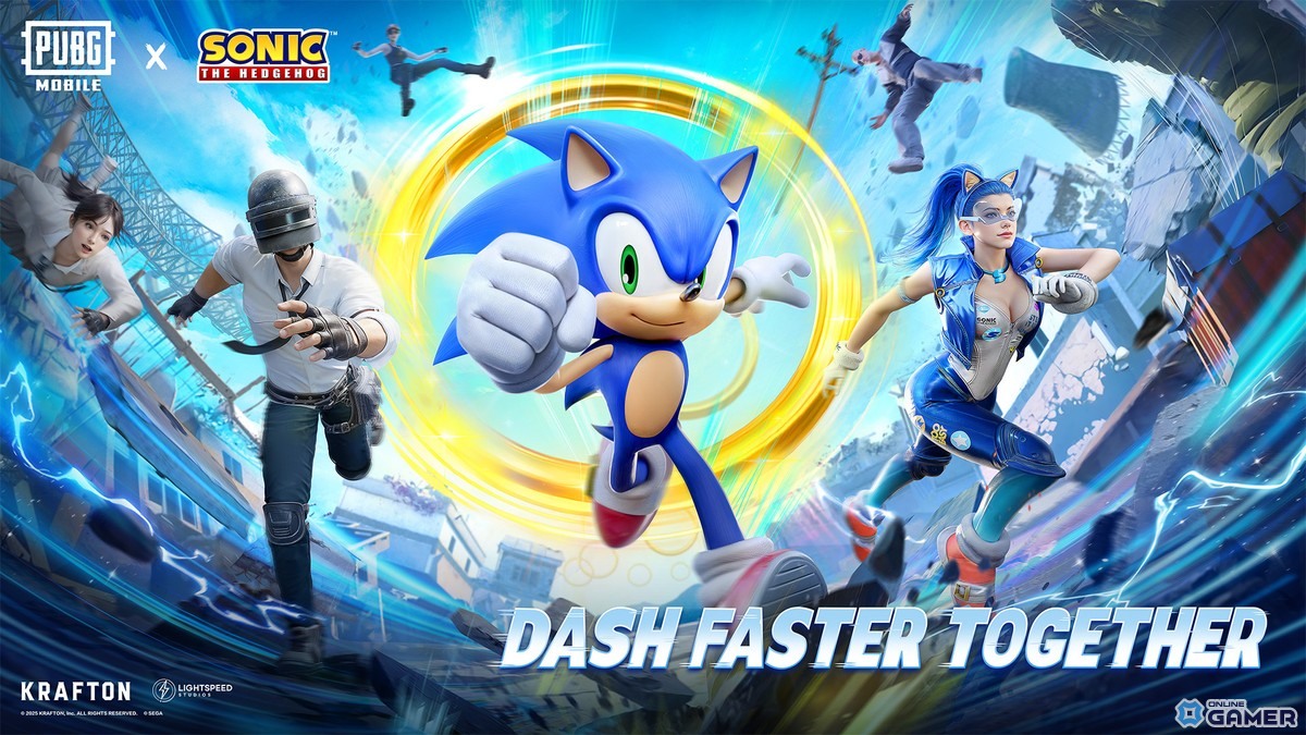 「PUBG MOBILE」×「ソニック」コラボ開催!ソニック&テイルス衣装や限定スキン登場の画像