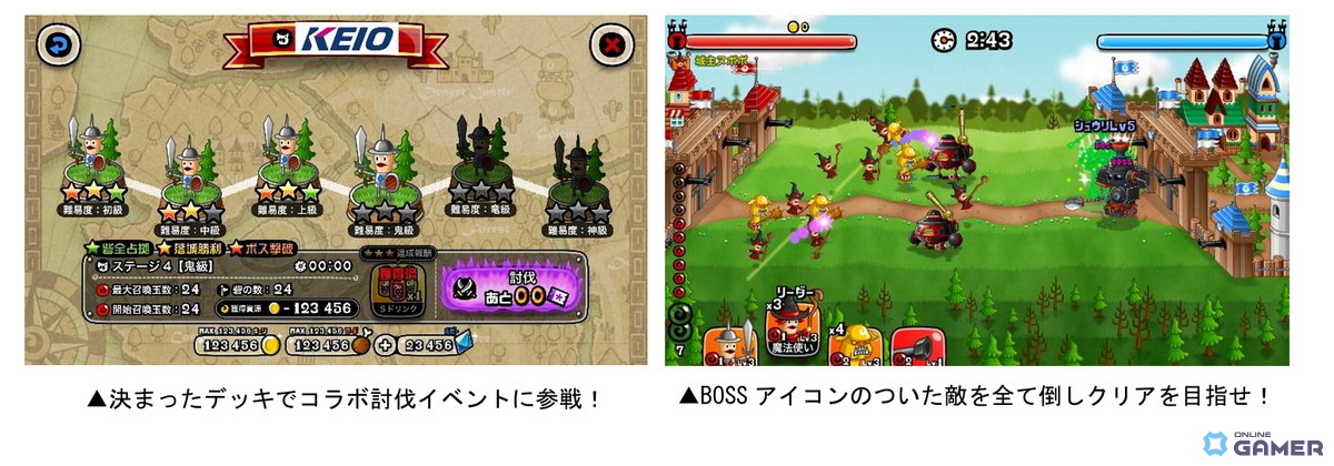 「城とドラゴン」×「京王電鉄」初コラボ開催！“駅主バトル”や限定お着替えが登場の画像