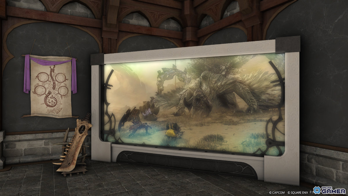 「FFXIV」×「モンスターハンターワイルズ」コラボ開催！護竜アルシュベルドの狩猟戦が登場の画像