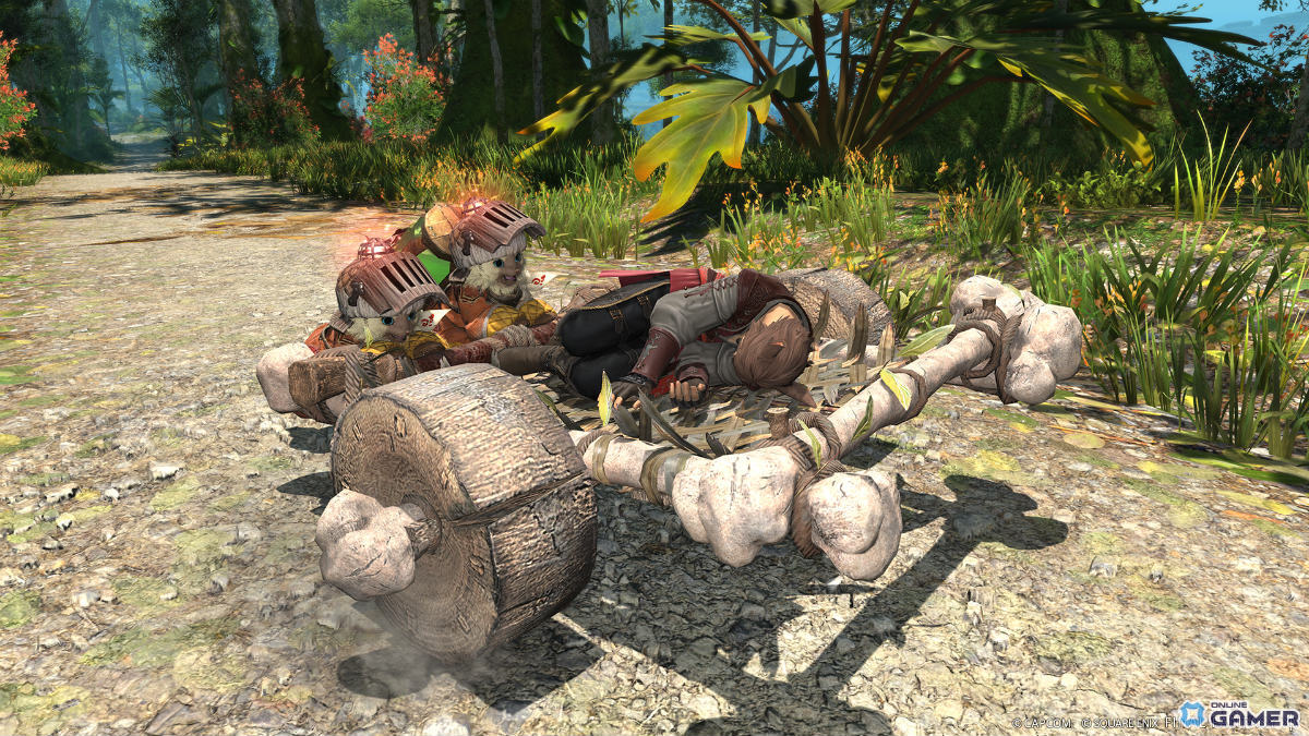 「FFXIV」×「モンスターハンターワイルズ」コラボ開催！護竜アルシュベルドの狩猟戦が登場の画像