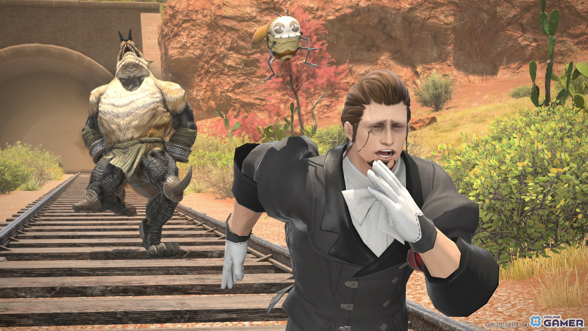 「FFXIV」×「モンスターハンターワイルズ」コラボ開催！護竜アルシュベルドの狩猟戦が登場の画像