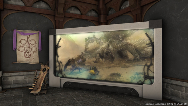 「FFXIV」×「モンスターハンターワイルズ」コラボ開催！護竜アルシュベルドの狩猟戦が登場の画像