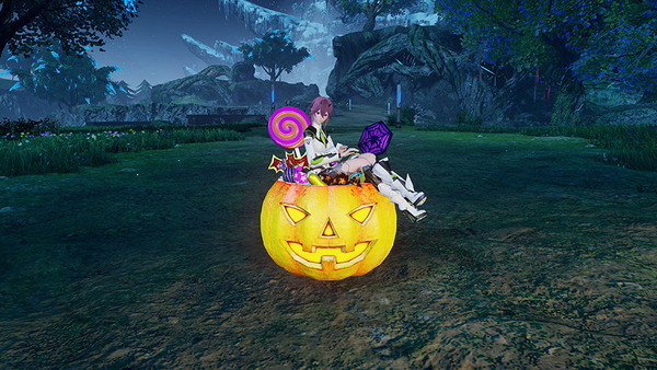 「PSO2 ニュージェネシス」でシーズンイベント「ハロウィン'25」開催！街がカボチャ色に染まる季節限定アップデートの画像