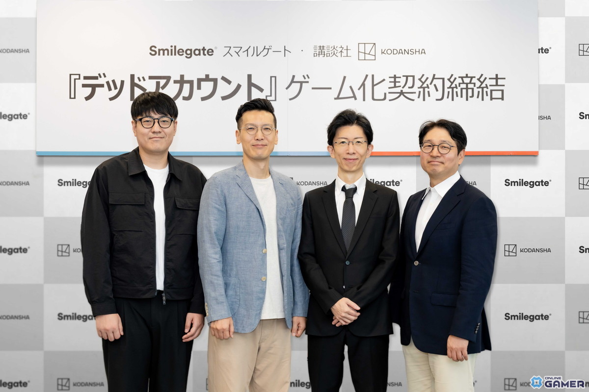 「デッドアカウント」ゲーム化決定!スマイルゲート×講談社がタッグ、新作「デッドアカウント~二つの蒼い炎~」を発表の画像