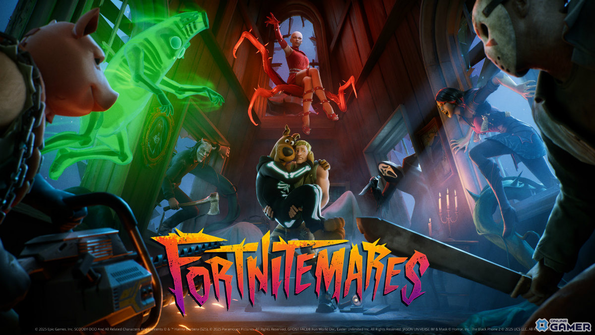 「フォートナイトメア 2025」開催！ドージャ・キャット、ジェイソン、ウェンズデーらが参戦する史上最大のハロウィンイベントの画像