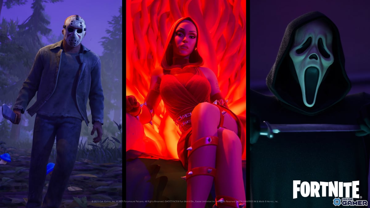 「フォートナイトメア 2025」開催!ドージャ・キャット、ジェイソン、ウェンズデーらが参戦する史上最大のハロウィンイベントの画像