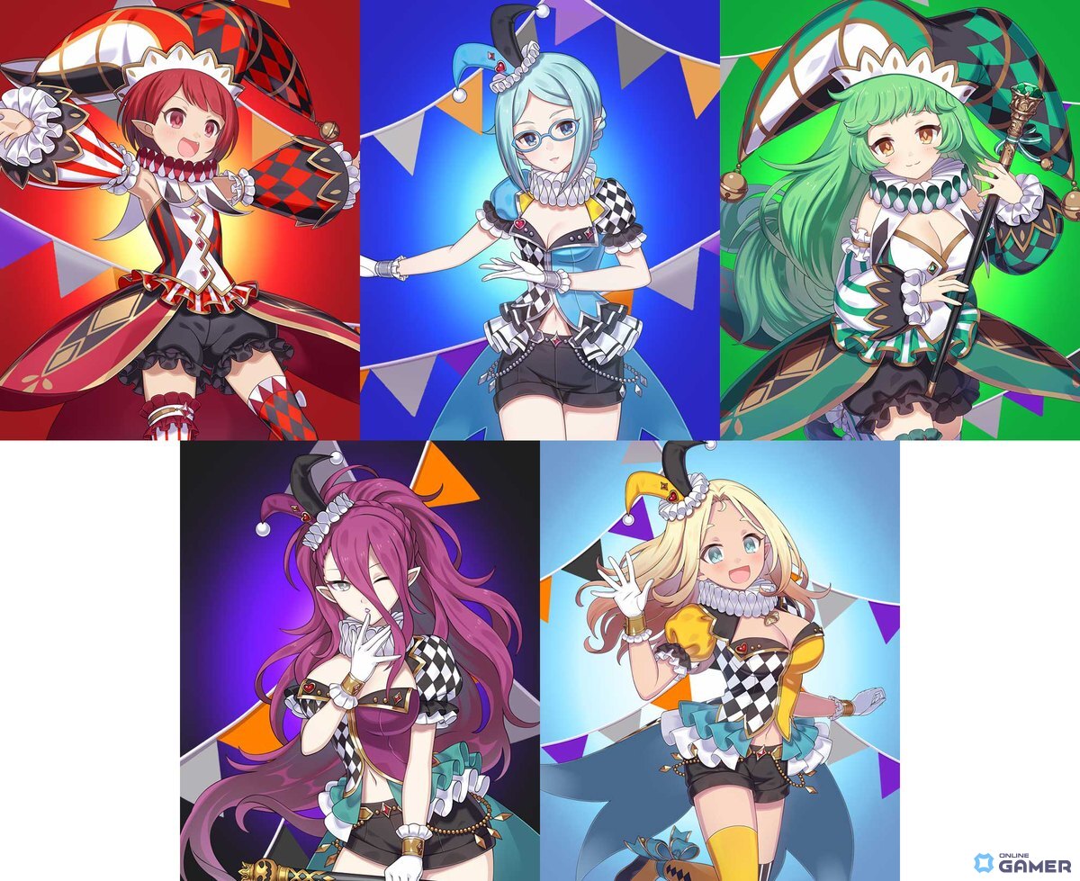 【道化】シリーズの使い魔画像(すべて進化後)