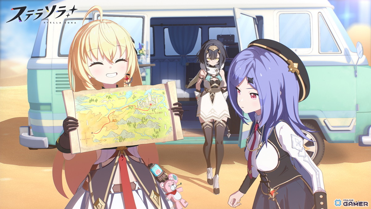 Yostar新作RPG「ステラソラ」10月20日リリース決定!佐々木李子さんが歌う主題歌「Memory of Stella」も公開の画像