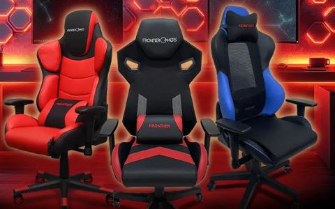 FRONTIER、1万円台で快適な座り心地を実現したゲーミングチェア3モデルを発売