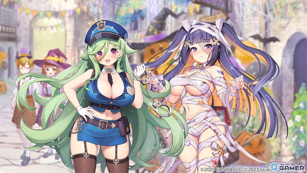 「ガールズクリエイション」ハロウィンイベント「ハロウィンパレード!死と生と優しい夢」開催!ゴッホ&セザンヌの新★5スタイル登場の画像