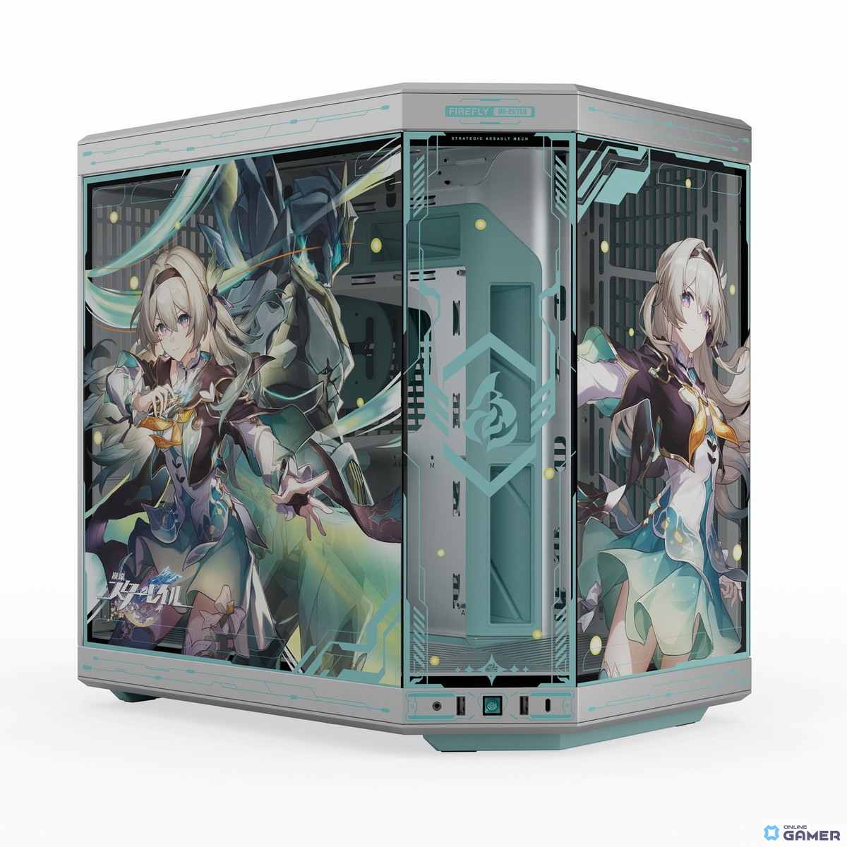 「崩壊：スターレイル」×HYTEコラボ！ホタルをモチーフにした限定PCケース「Y70 Firefly Limited Edition」予約開始の画像