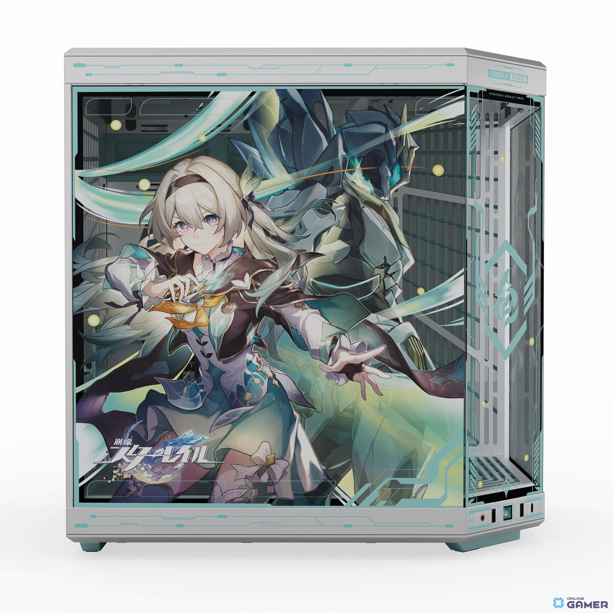 「崩壊：スターレイル」×HYTEコラボ！ホタルをモチーフにした限定PCケース「Y70 Firefly Limited Edition」予約開始の画像