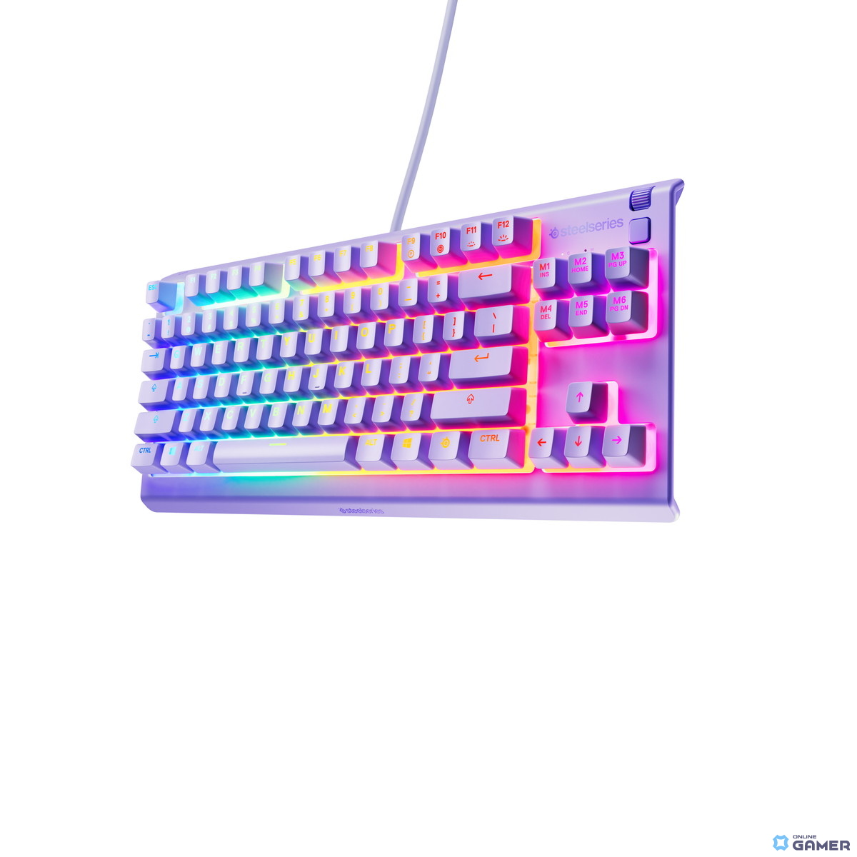 SteelSeries「Apex 3 TKL」「QcK」にパステルカラー登場！Aqua＆Lavenderなど新色を10月17日より発売の画像