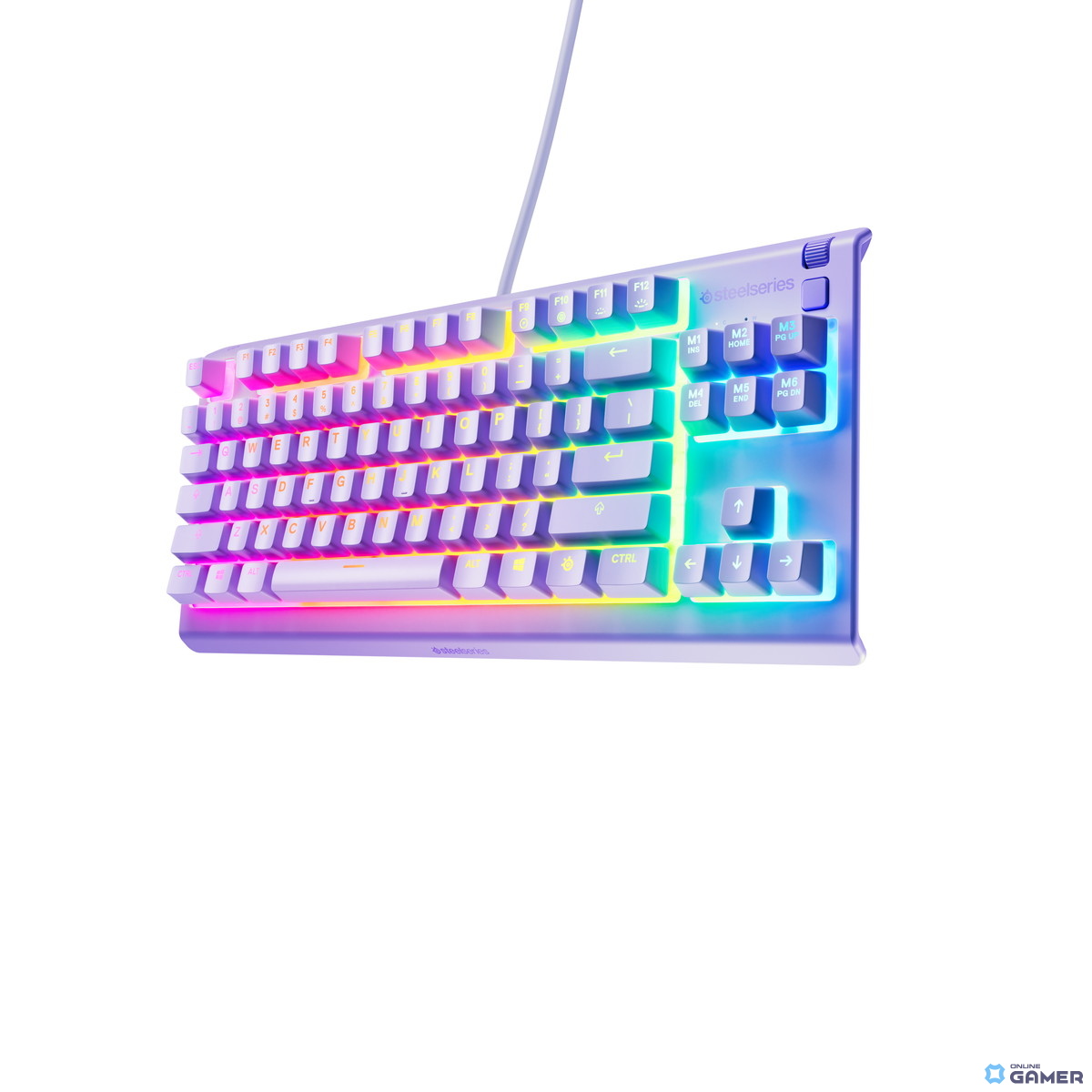 SteelSeries「Apex 3 TKL」「QcK」にパステルカラー登場！Aqua＆Lavenderなど新色を10月17日より発売の画像